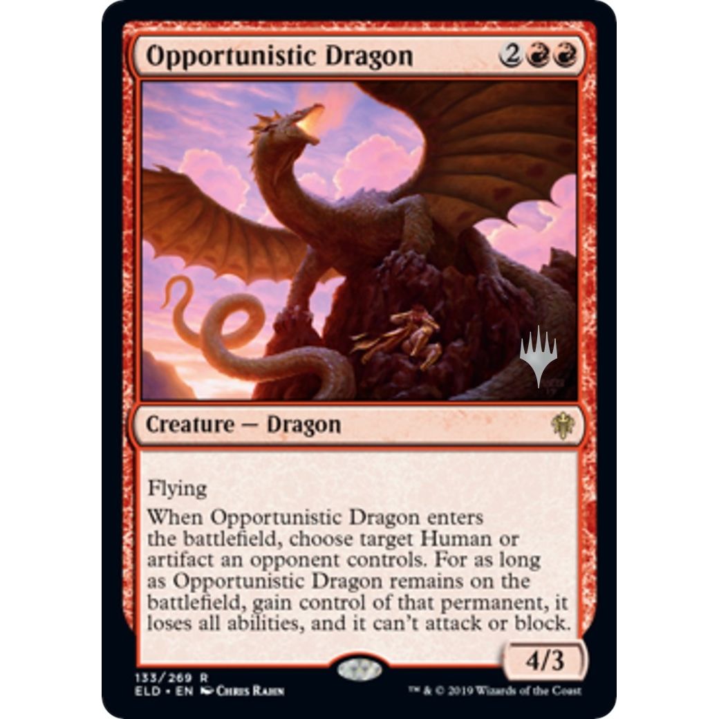 Image for Opportunistic Dragon (133) (PPELD) - Magic: The Gathering