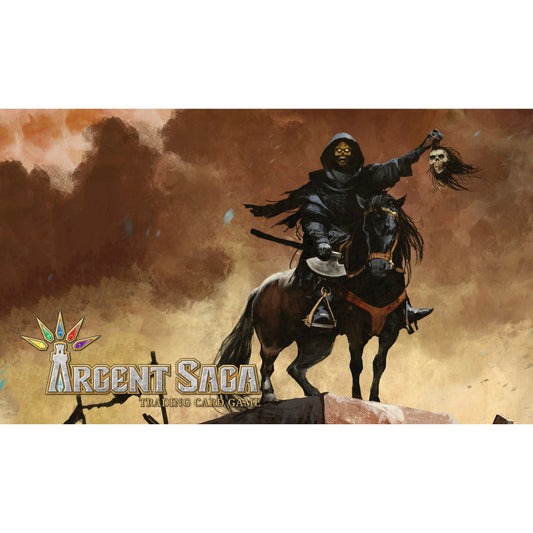 Image for Argent Saga TCG Rubber Event Playmat - Brant, the Wicked Judge (Gen Con 2019) - Playmats