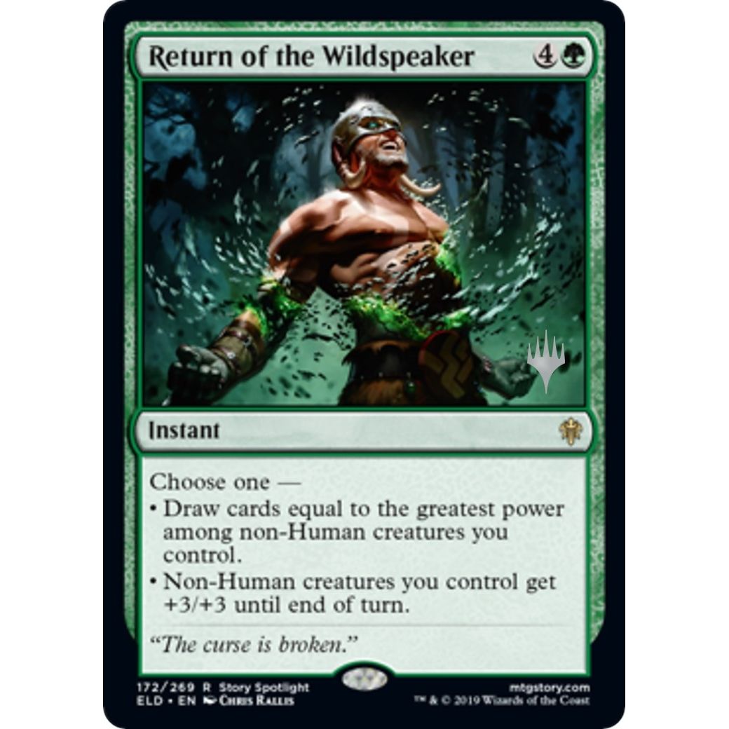 Image for Return of the Wildspeaker (172) (PPELD) - Magic: The Gathering