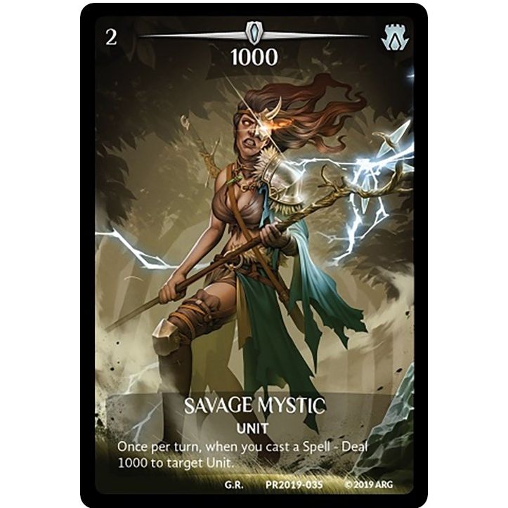 Image for Savage Mystic (Full Art) (PR2019-035) (PR) - Argent Saga TCG