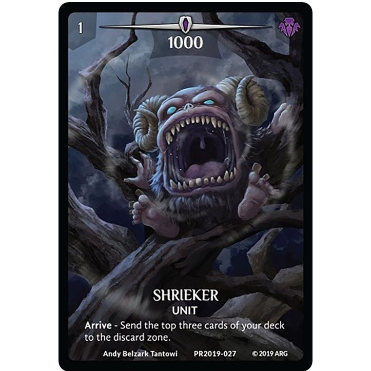 Image for Shrieker (Full Art) (PR2019-027) (PR) - Argent Saga TCG