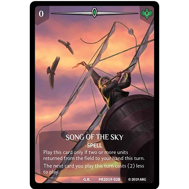 Image for Song of the Sky (Full Art) (PR2019-028) (PR) - Argent Saga TCG