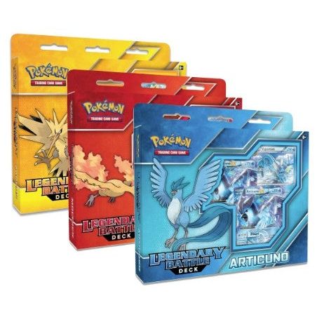 Image for Legendary Battle Decks [Set of 3] - Pokemon