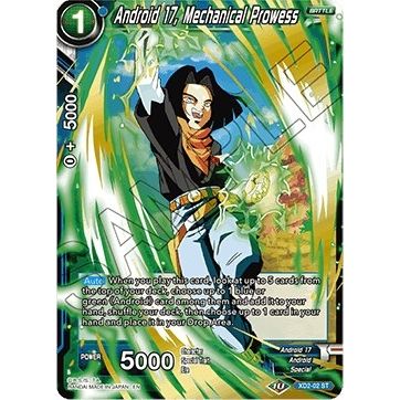 Image for Android 17, Mechanical Prowess (XD2-02) (DBS-B08) - Dragon Ball Super: Masters