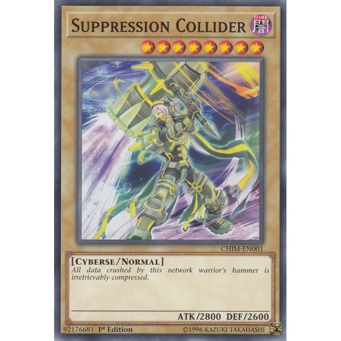 Image for Suppression Collider (CHIM-EN001) (CHIM) - YuGiOh