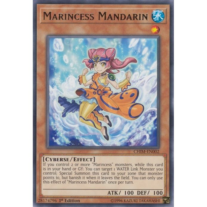Image for Marincess Mandarin (CHIM-EN002) (CHIM) - YuGiOh