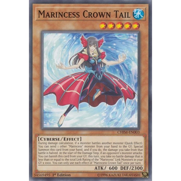 Image for Marincess Crown Tail (CHIM-EN003) (CHIM) - YuGiOh