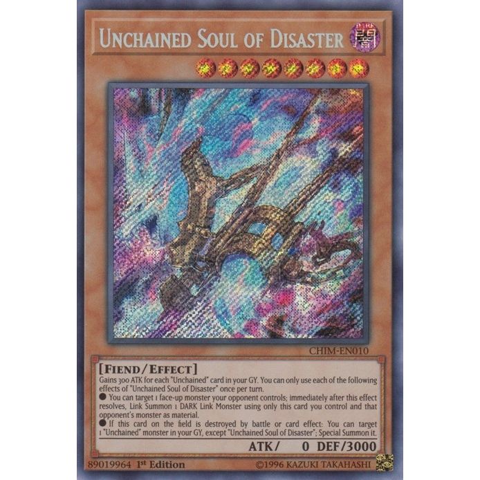 Image for Unchained Soul of Disaster (CHIM-EN010) (CHIM) - YuGiOh