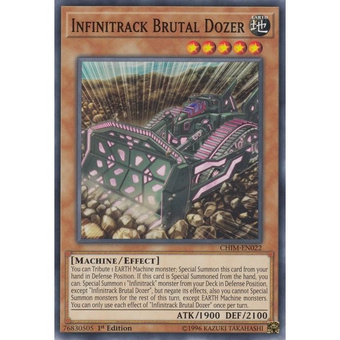Image for Infinitrack Brutal Dozer (CHIM-EN022) (CHIM) - YuGiOh