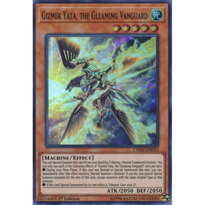 Image for Gizmek Yata, the Gleaming Vanguard (CHIM-EN023) (CHIM) - YuGiOh