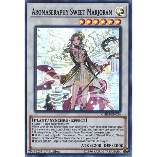 Image for Aromaseraphy Sweet Marjoram (CHIM-EN034) (CHIM) - YuGiOh