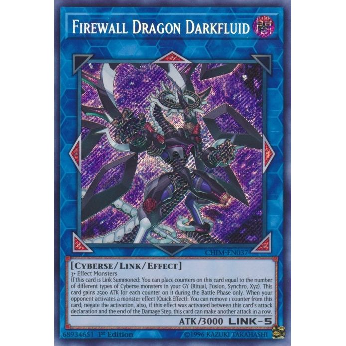 Image for Firewall Dragon Darkfluid (CHIM-EN037) (CHIM) - YuGiOh
