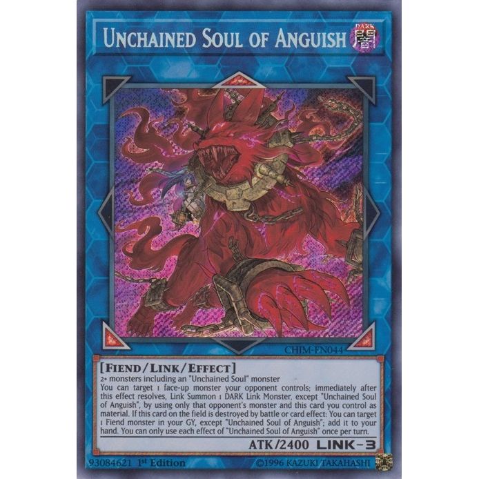 Image for Unchained Soul of Anguish (CHIM-EN044) (CHIM) - YuGiOh