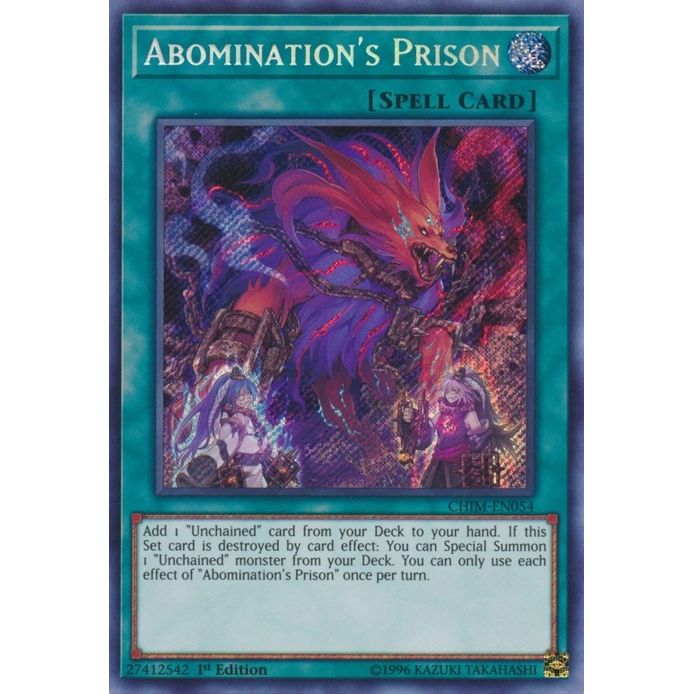 Image for Abomination's Prison (CHIM-EN054) (CHIM) - YuGiOh