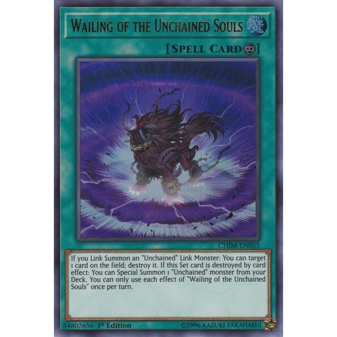 Image for Wailing of the Unchained Souls (CHIM-EN055) (CHIM) - YuGiOh