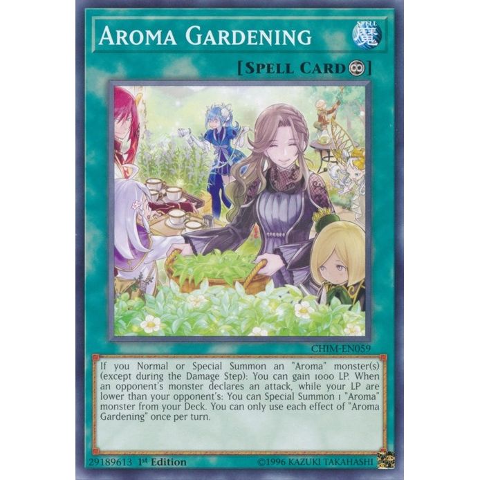 Image for Aroma Gardening (CHIM-EN059) (CHIM) - YuGiOh