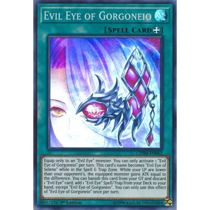 Image for Evil Eye of Gorgoneio (CHIM-EN062) (CHIM) - YuGiOh