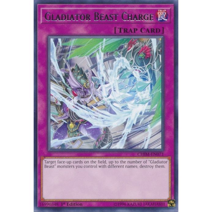 Image for Gladiator Beast Charge (CHIM-EN071) (CHIM) - YuGiOh