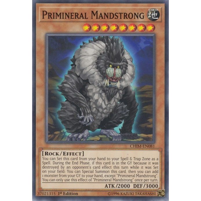 Image for Primineral Mandstrong (CHIM-EN081) (CHIM) - YuGiOh