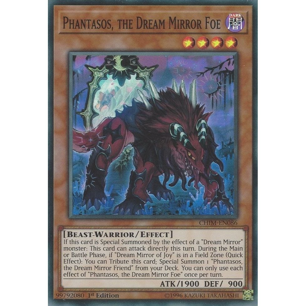 Image for Phantasos, the Dream Mirror Foe (CHIM-EN086) (CHIM) - YuGiOh
