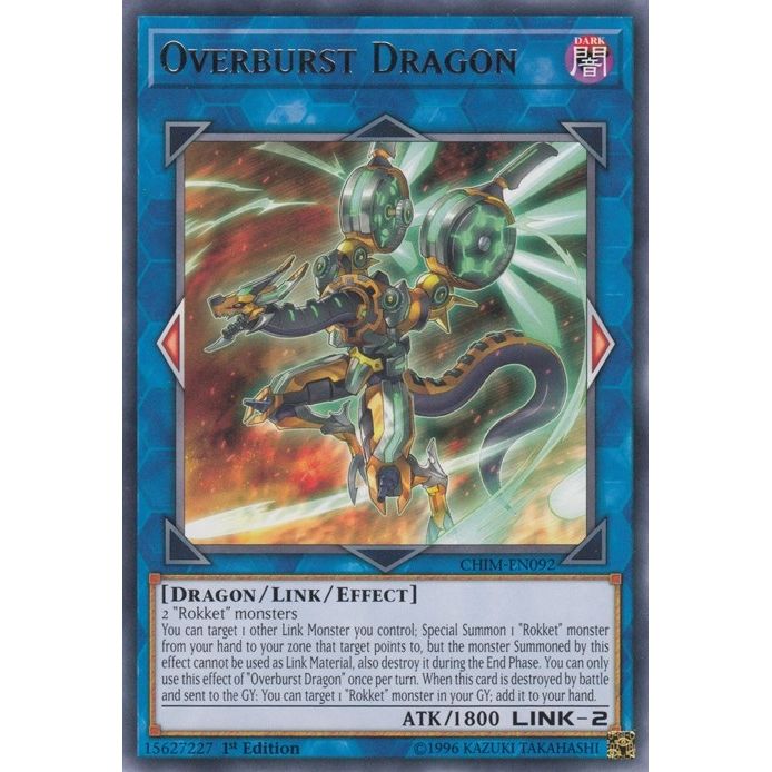 Image for Overburst Dragon (CHIM-EN092) (CHIM) - YuGiOh