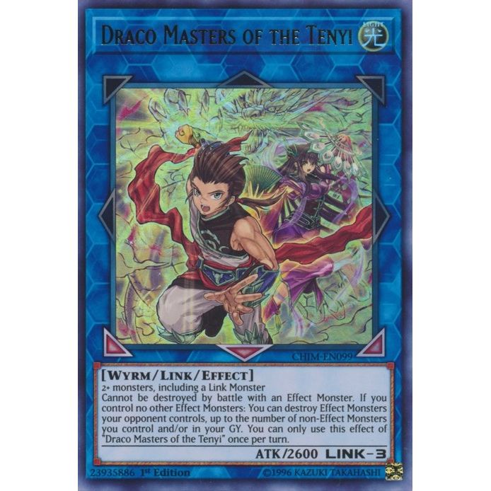 Image for Draco Masters of the Tenyi (CHIM-EN099) (CHIM) - YuGiOh
