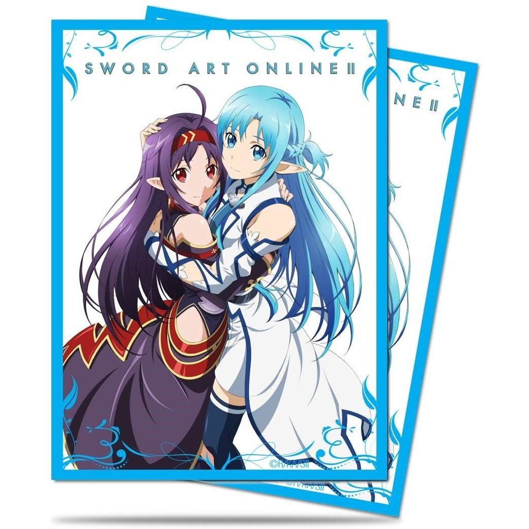 Image for Sword Art Online II Yuuki & Asuna Standard Deck Protector Sleeve (65-Pack) - Card Sleeves