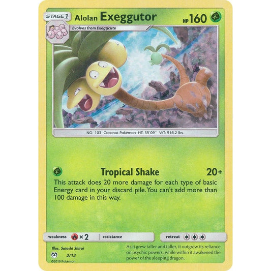Image for Alolan Exeggutor (002/012) (MCD19) - Pokemon