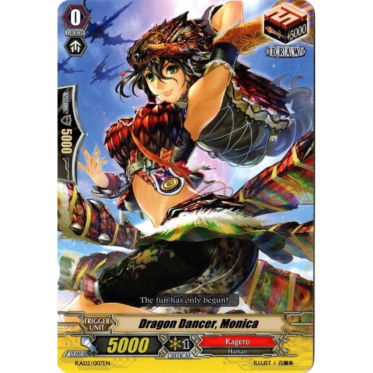 Image for Dragon Dancer, Monica (KAD2/007EN) (KA1/2) - Cardfight Vanguard