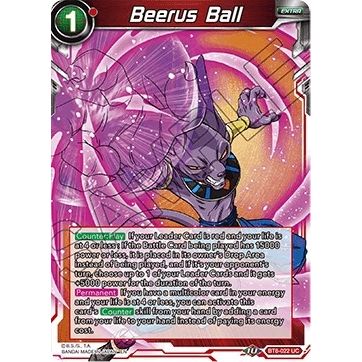 Image for Beerus Ball (BT8-022) (DBS-B08) - Dragon Ball Super: Masters