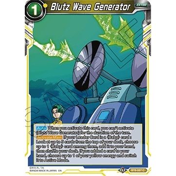 Image for Blutz Wave Generator (BT8-087) (DBS-B08) - Dragon Ball Super: Masters