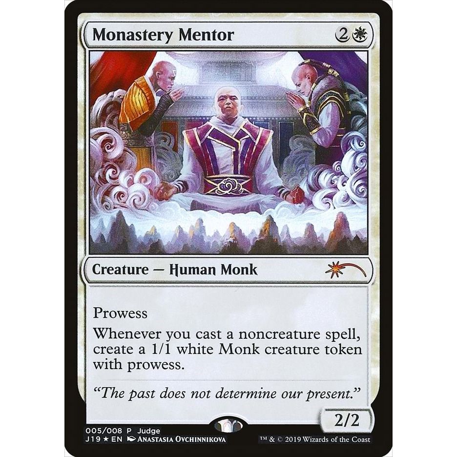 Image for Monastery Mentor (5) (JDG) - Magic: The Gathering