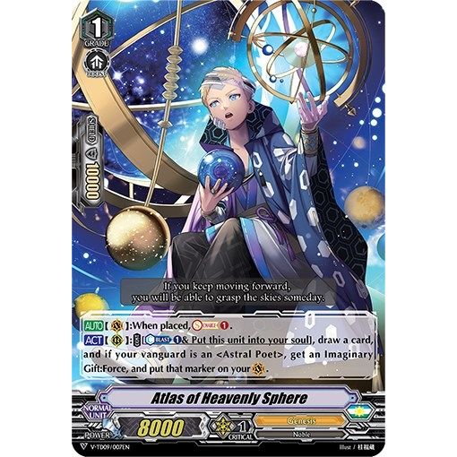 Image for Atlas of Heavenly Sphere (V-TD09/007EN) (V-TD09) - Cardfight Vanguard