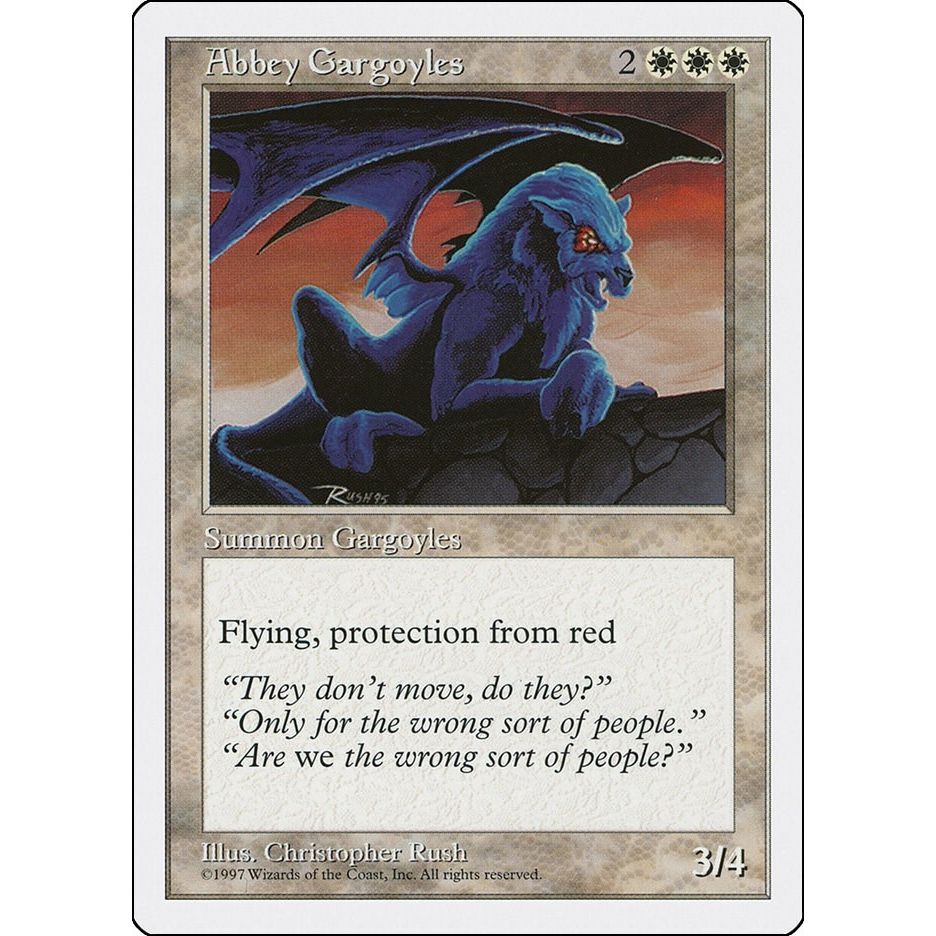 Image for Abbey Gargoyles (5ED) - Magic: The Gathering