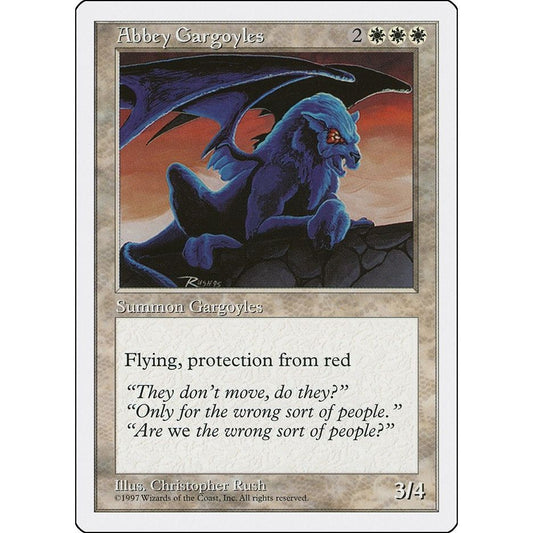 Image for Abbey Gargoyles (5ED) - Magic: The Gathering