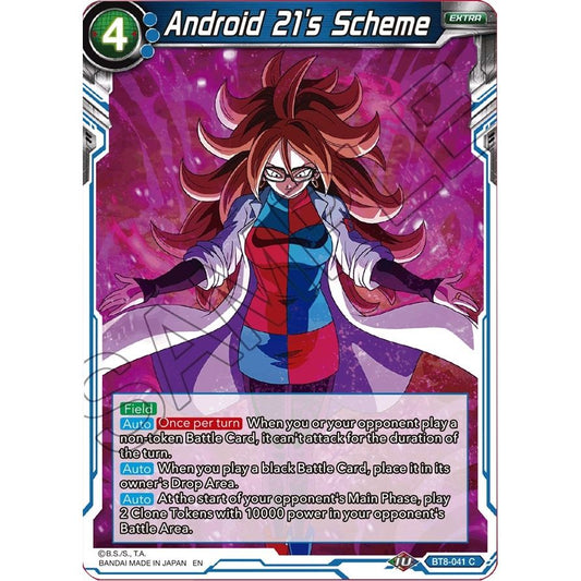 Image for Android 21's Scheme (BT8-041) (DBS-B08) - Dragon Ball Super: Masters