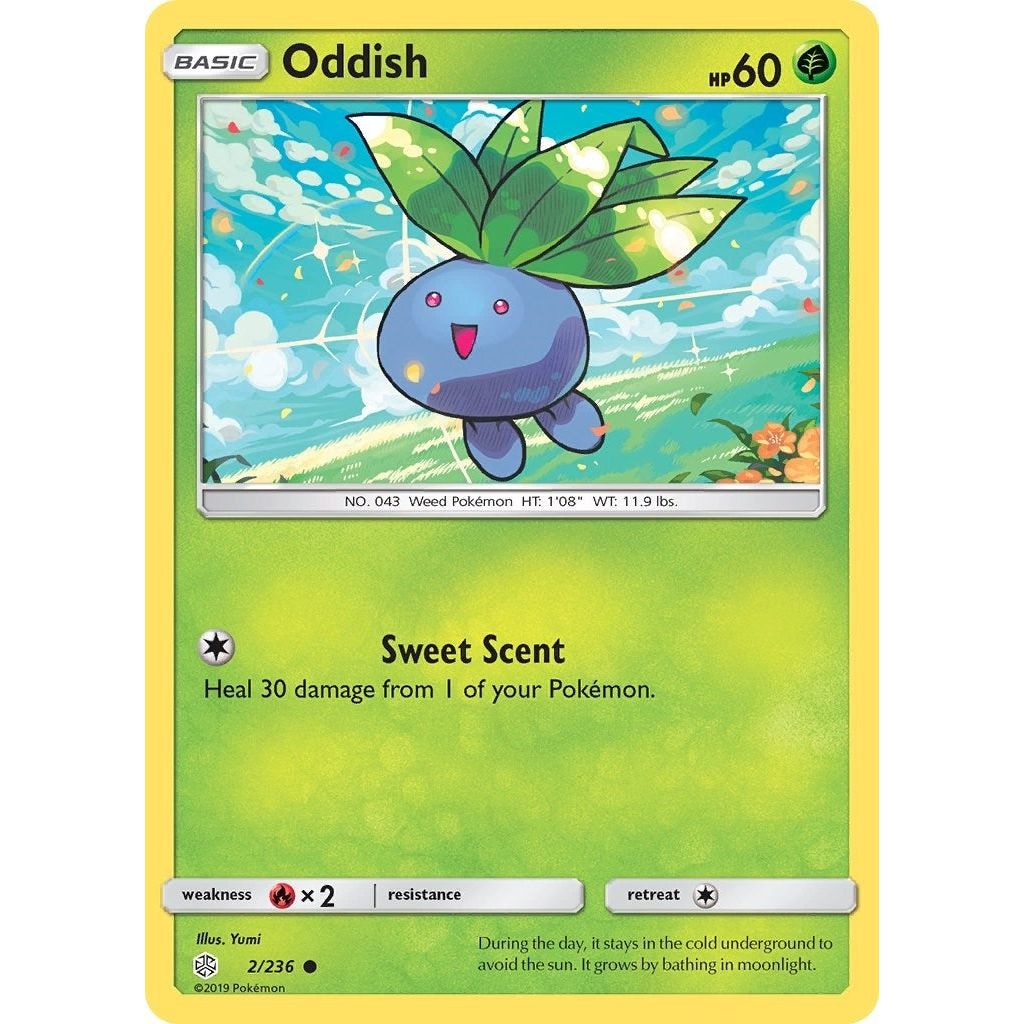 Image for Oddish (2/236) (SM12) - Pokemon