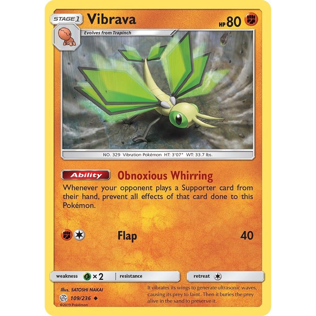 Image for Vibrava (109/236) (SM12) - Pokemon