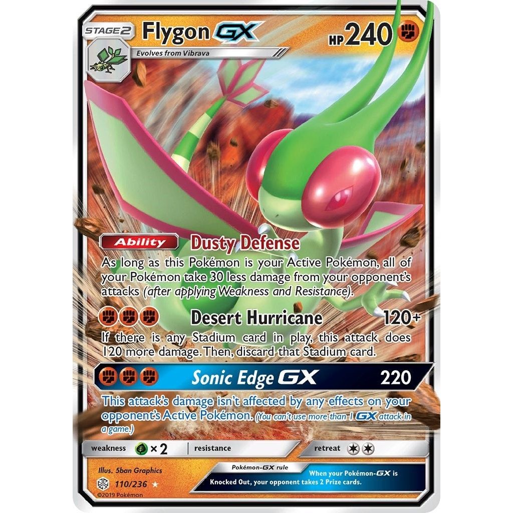 Image for Flygon GX (110/236) (SM12) - Pokemon