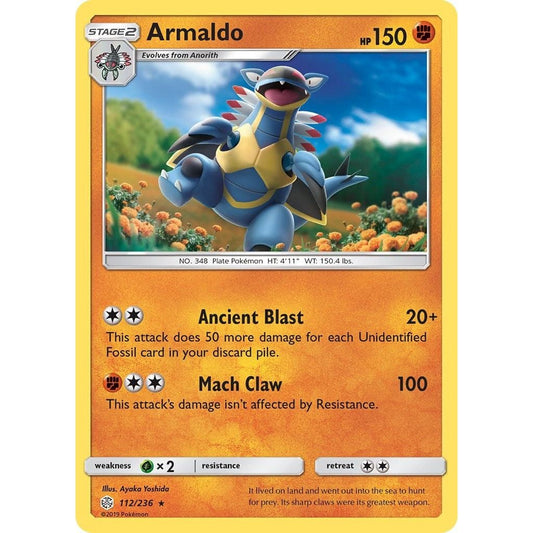 Image for Armaldo (112/236) (SM12) - Pokemon