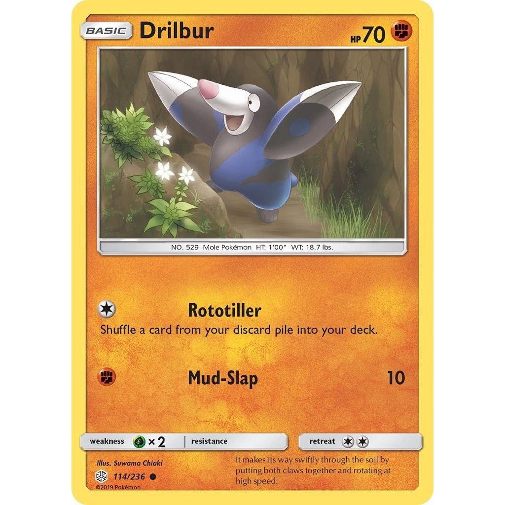 Image for Drilbur (114/236) (SM12) - Pokemon