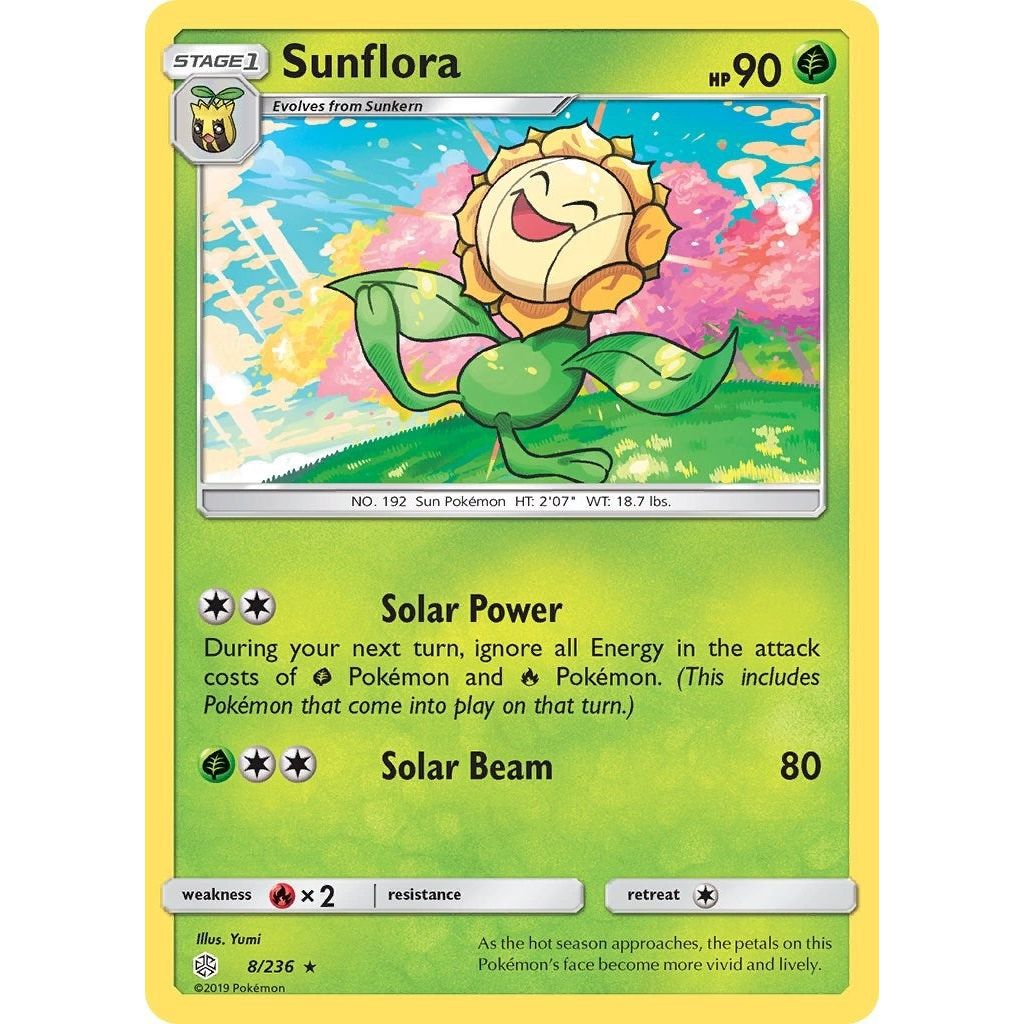 Image for Sunflora (8/236) (SM12) - Pokemon