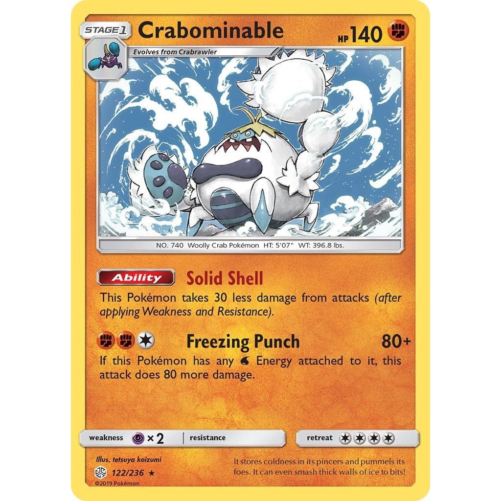 Image for Crabominable (122/236) (SM12) - Pokemon