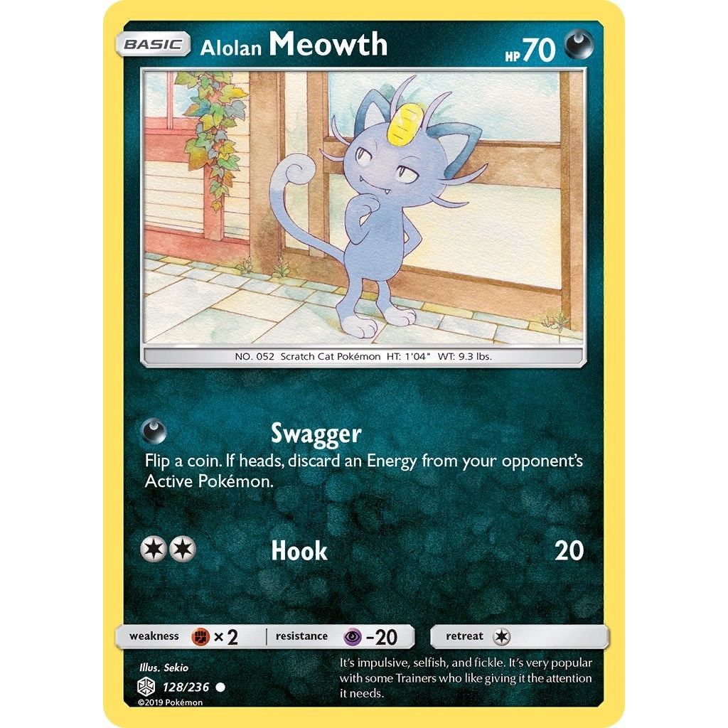 Image for Alolan Meowth (128/236) (SM12) - Pokemon