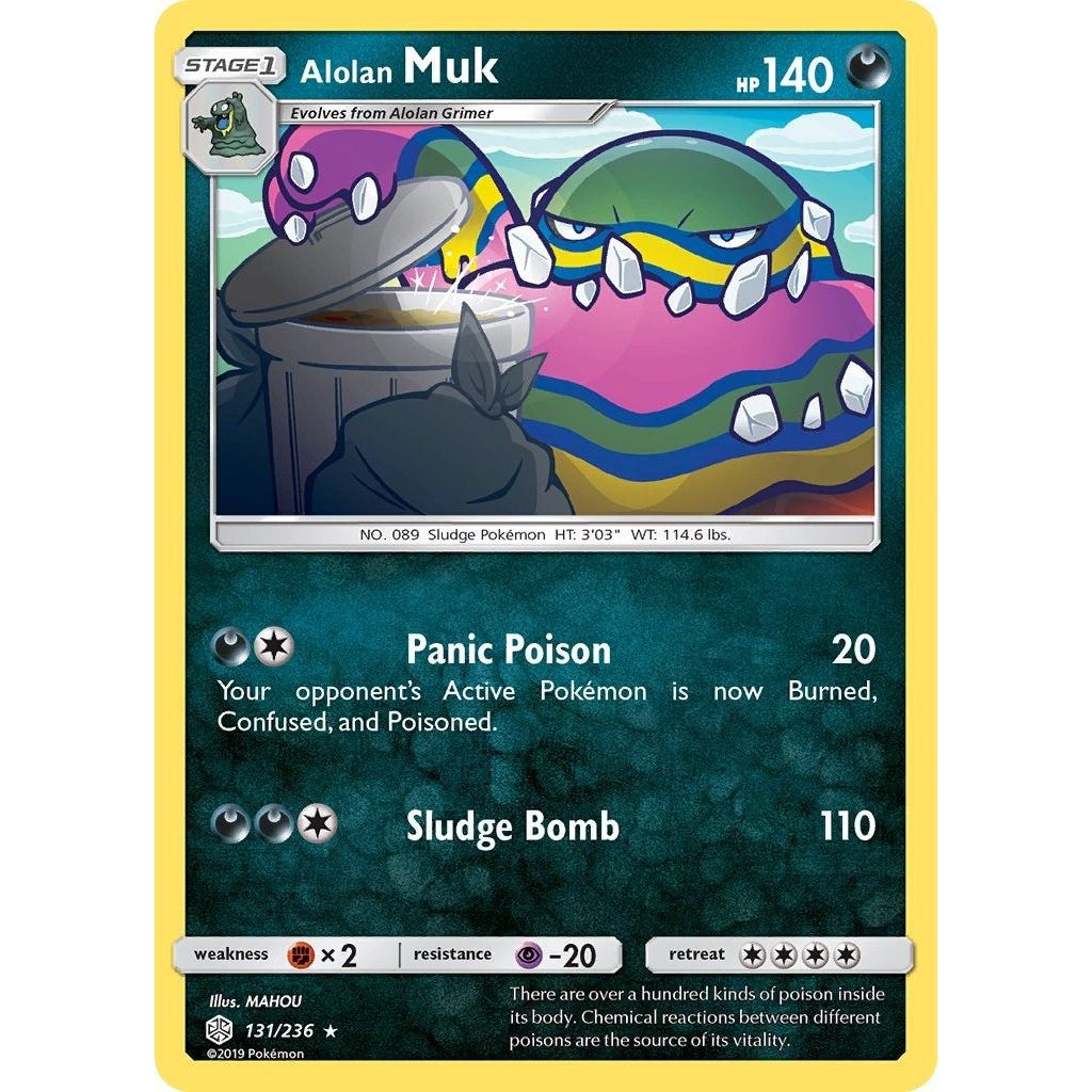 Image for Alolan Muk (131/236) (SM12) - Pokemon