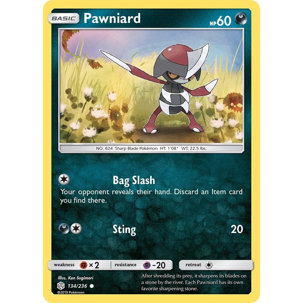 Image for Pawniard (134/236) (SM12) - Pokemon