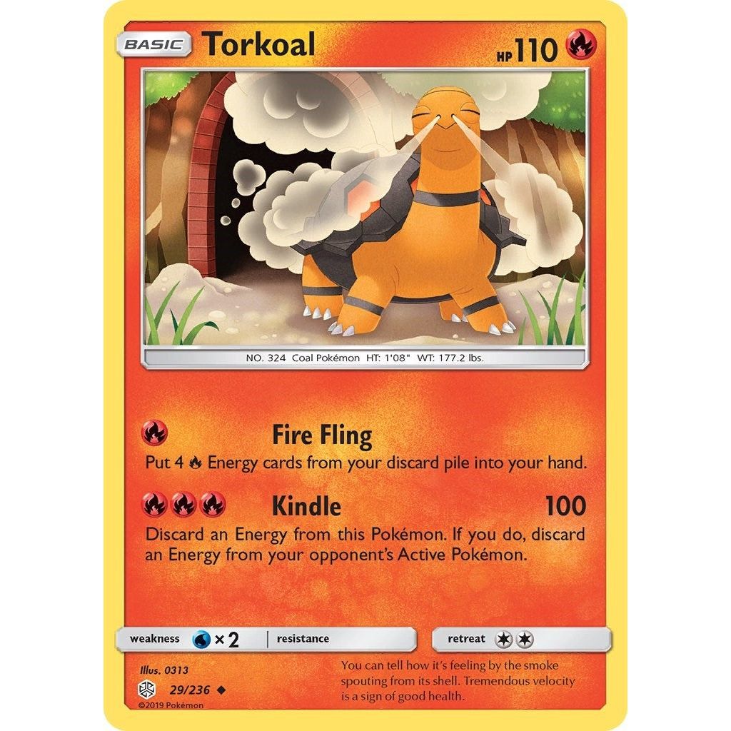 Image for Torkoal (29/236) (SM12) - Pokemon