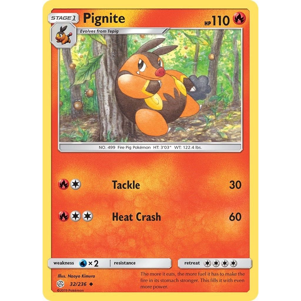 Image for Pignite (32/236) (SM12) - Pokemon