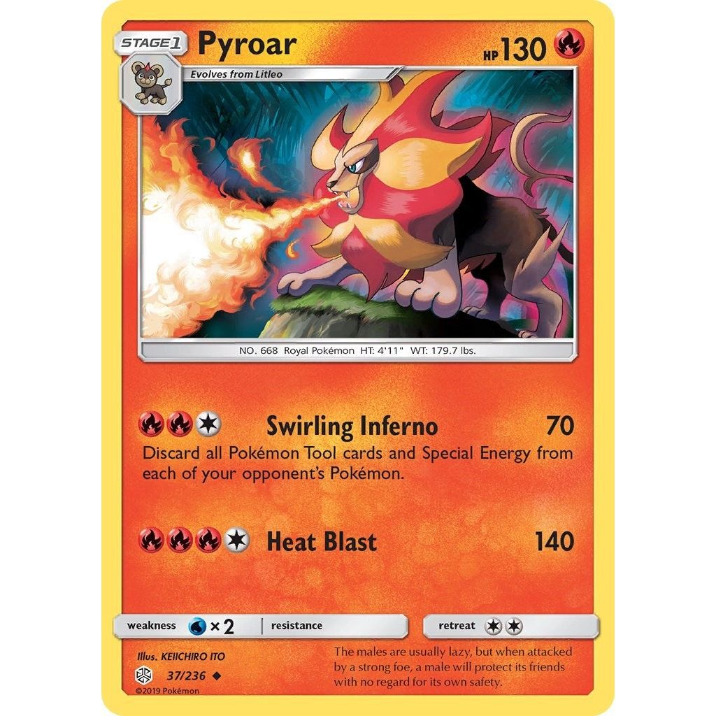 Image for Pyroar (37/236) (SM12) - Pokemon