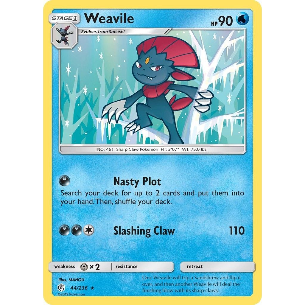 Image for Weavile (44/236) (SM12) - Pokemon